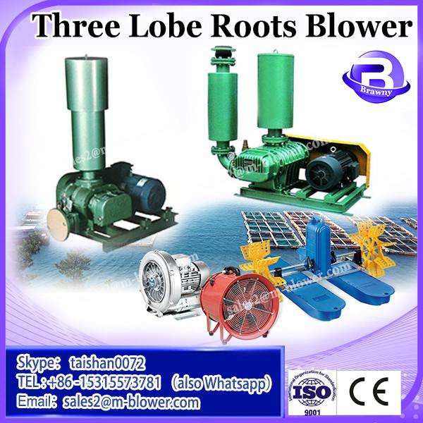 electric motor molasses pump hot sale zysr-50 three lobes rotary type roots blower #3 image